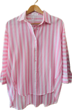 Mya Stripe Shirt | Pink